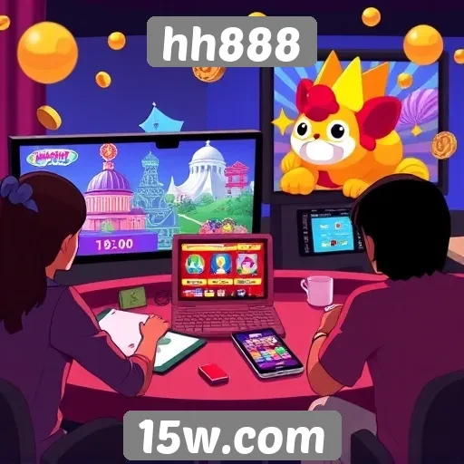 novos recursos interativos no site hh888